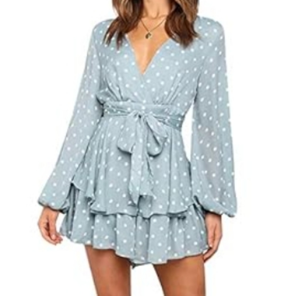 Relipop women's polka dot romper